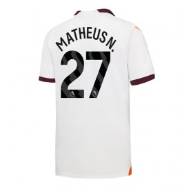 Manchester City Matheus Nunes #27 Borta Kläder 2023-24 Kortärmad
